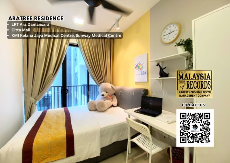 Service Residence for Rent at AraTre' Residences - Sheng Chyan Lee - PropertyGuru.com.my