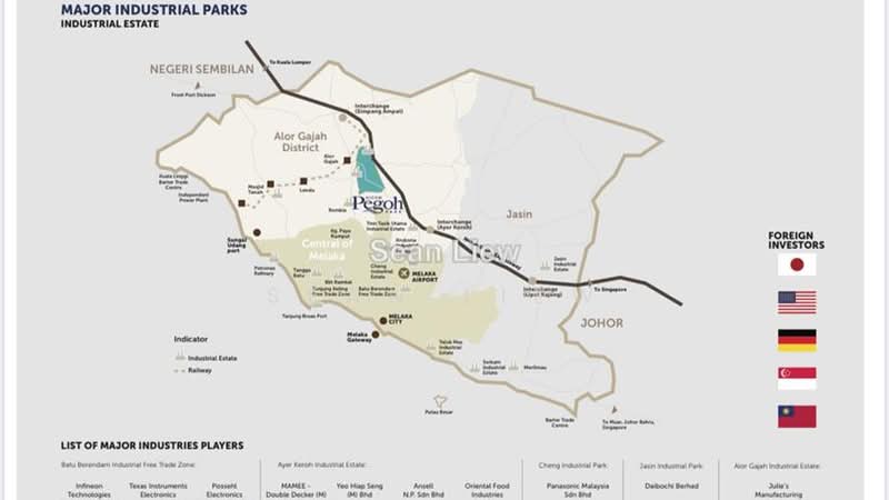Tanah Perindustrian untuk Dijual di Alor Gajah (Melaka) - Sean Liew - PropertyGuru.com.my