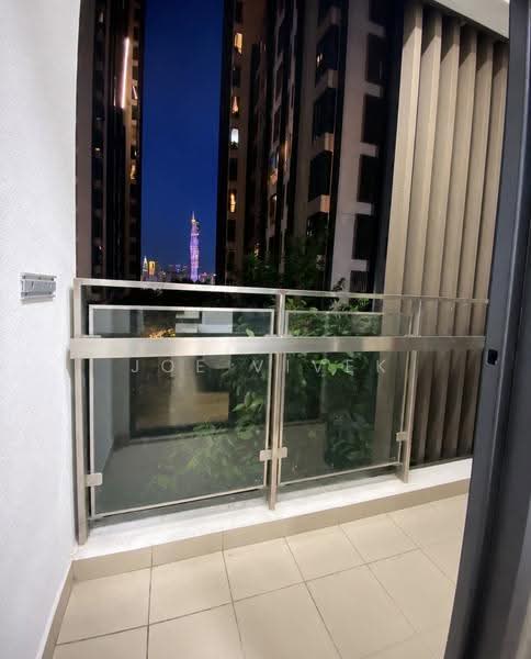 Kediaman Servis untuk Disewa di The Sentral Suites - Joe Vivek - Balcony - PropertyGuru.com.my