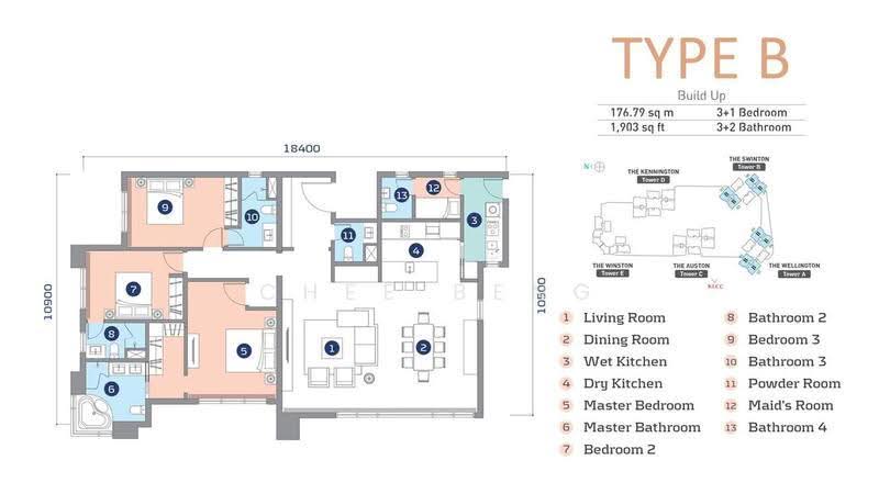 Kondominium untuk Dijual di Capella Embassy (D'Rapport Residences) - Chee Beng Ong - PropertyGuru.com.my
