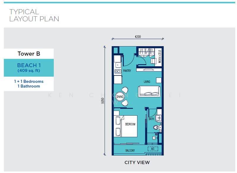 Kediaman Servis untuk Dijual di The Shore - KEN CHONG WEI HWA - PropertyGuru.com.my