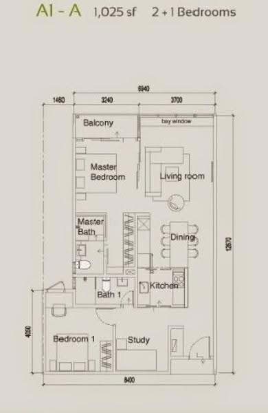 Service Residence for Sale at The Leafz @ Dedaun - Ken Lye - PropertyGuru.com.my