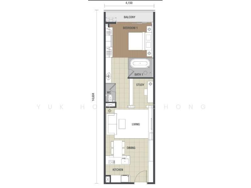 Kediaman Servis untuk Dijual di Dorsett Residences Bukit Bintang - Yuk Hoong Chong - PropertyGuru.com.my