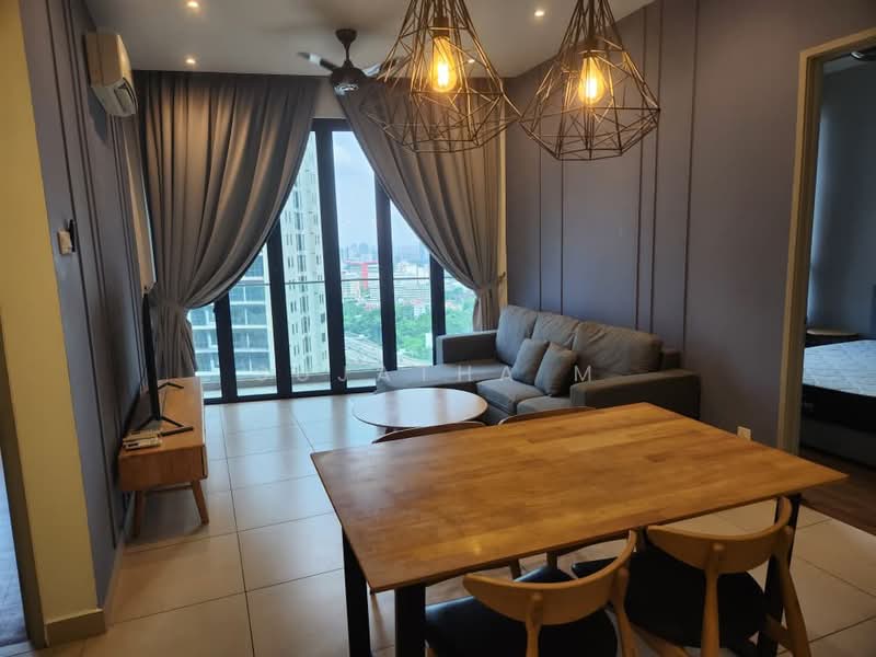 Kediaman Servis untuk Disewa di KL Gateway Premium Residences - Sujatha M - Living Room - PropertyGuru.com.my
