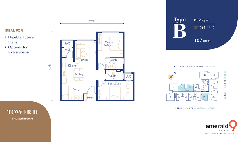 Service Residence for Sale at Emerald 9 - Max Teoh - PropertyGuru.com.my