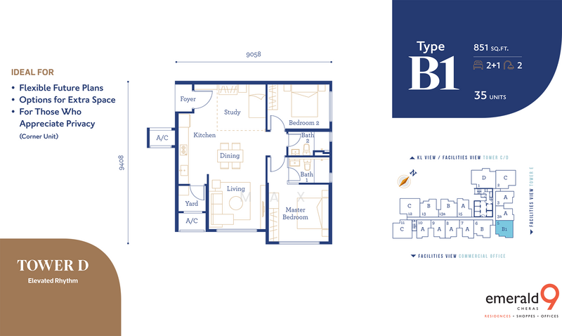 Service Residence for Sale at Emerald 9 - Max Teoh - PropertyGuru.com.my