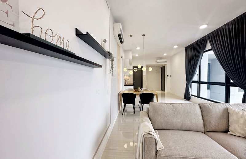 Kondominium untuk Disewa di One Cochrane Residence - Kevin Chuah - Living Room - PropertyGuru.com.my