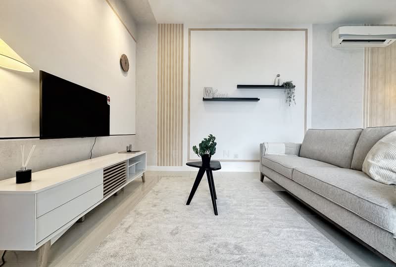 Kondominium untuk Disewa di One Cochrane Residence - Kevin Chuah - Living Room - PropertyGuru.com.my