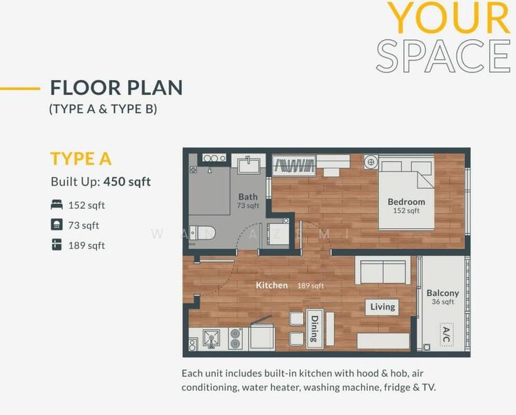 Servis Apartment untuk Dijual di The Vybe - Wan Azemi Wan Daud - PropertyGuru.com.my
