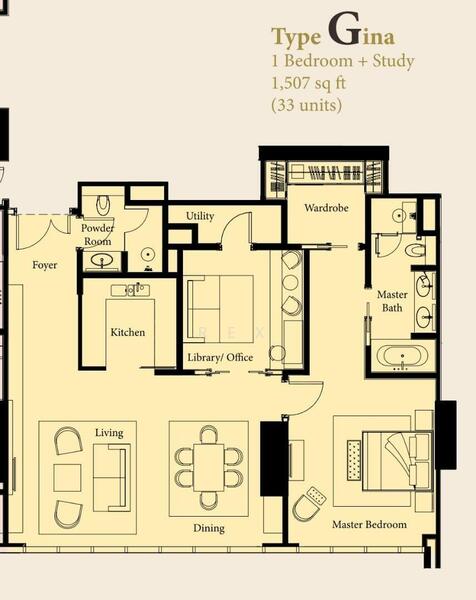 Servis Apartment untuk Dijual di The Ritz-Carlton Residences - Rex Tham - PropertyGuru.com.my