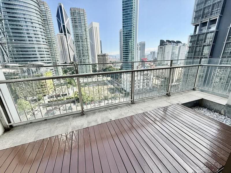 Service Residence for Sale at Suria Stonor - Jean Chiew - Balcony - PropertyGuru.com.my