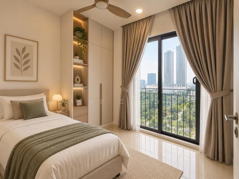 Kediaman Servis untuk Dijual di Skyluxe On The Park Bukit Jalil - Claire Choong - Bedroom - PropertyGuru.com.my