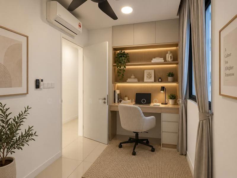 Kediaman Servis untuk Dijual di Skyluxe On The Park Bukit Jalil - Claire Choong - Study - PropertyGuru.com.my