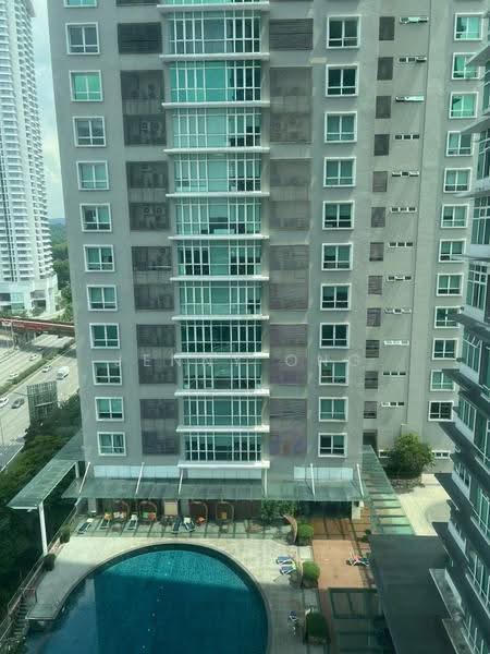 Kediaman Servis untuk Dijual di Dua Sentral - Jenny Ong - Pool view - PropertyGuru.com.my