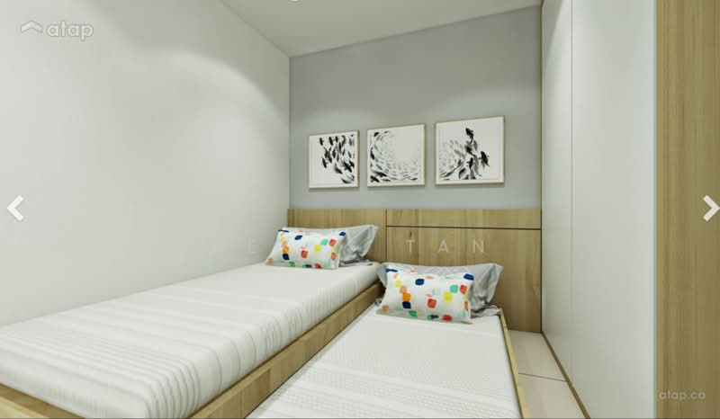 Kondominium untuk Dijual di Ascenda Residence @ Skyarena - Nexus Tan - Bedroom - PropertyGuru.com.my