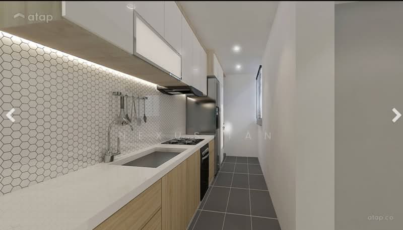 Kondominium untuk Dijual di Ascenda Residence @ Skyarena - Nexus Tan - Kitchen - PropertyGuru.com.my