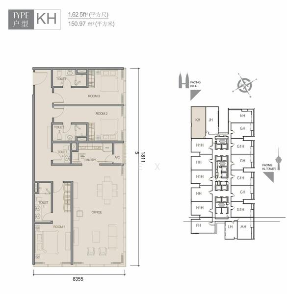 Servis Apartment untuk Dijual di Victory Suites (The Face 2), KLCC - Rex Tham - PropertyGuru.com.my