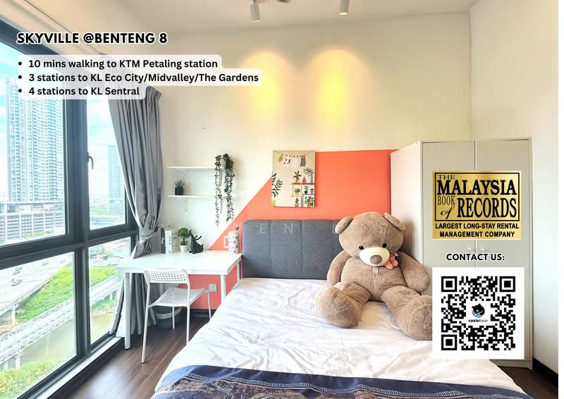 Service Residence for Rent at SkyVille 8 @ Benteng 8 - Yi Wen Lee - PropertyGuru.com.my