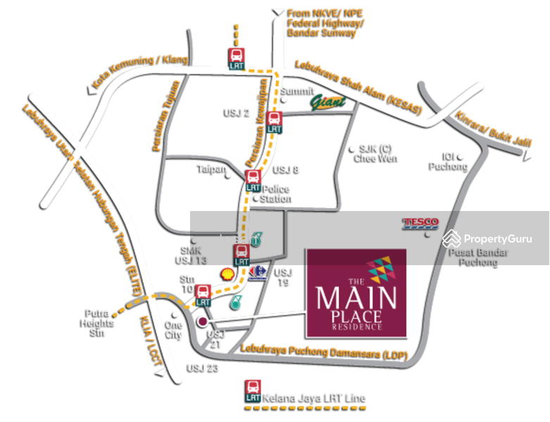 Main Place Residence untuk Untuk Dijual - RM 329,000, Apr 2026 - PropertyGuru.com.my