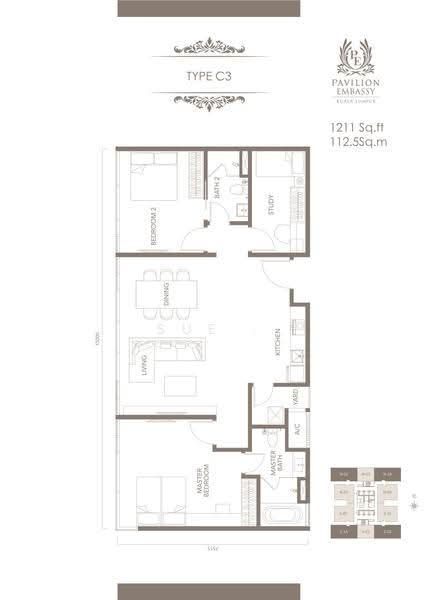 Service Residence for Sale at Service Suites @ Pavilion Embassy - Sue . - PropertyGuru.com.my