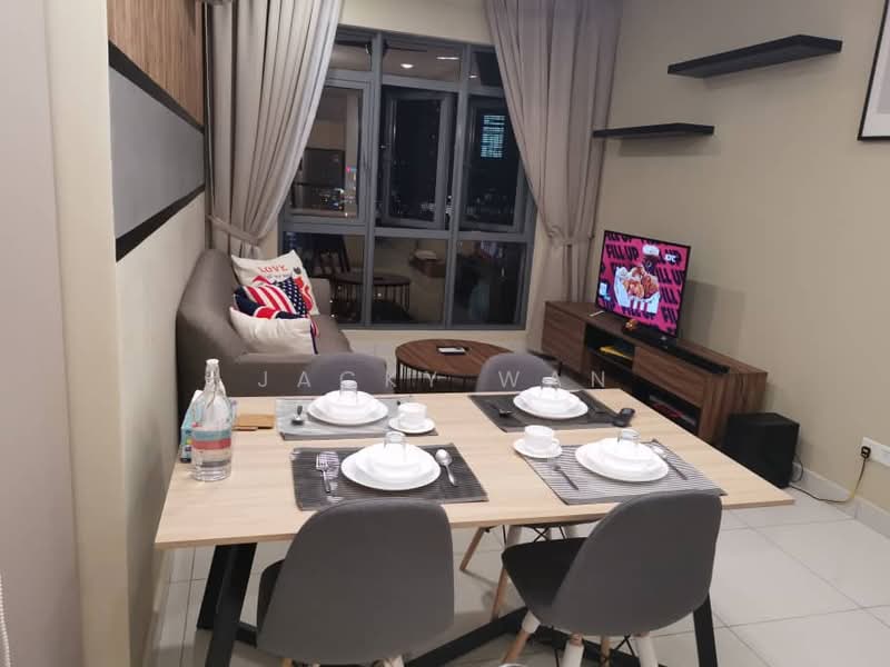 Kondominium untuk Disewa di Vivo Residential Suites - Jacky Wan - Living Room - PropertyGuru.com.my