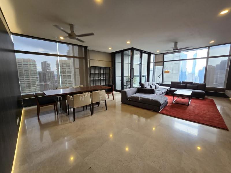 Condominium for Rent at Condominium @ The Troika - Daniel Chok - Living Room - PropertyGuru.com.my