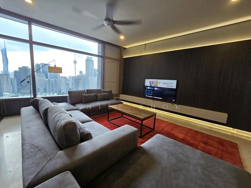 Condominium for Rent at Condominium @ The Troika - Daniel Chok - Living Room - PropertyGuru.com.my
