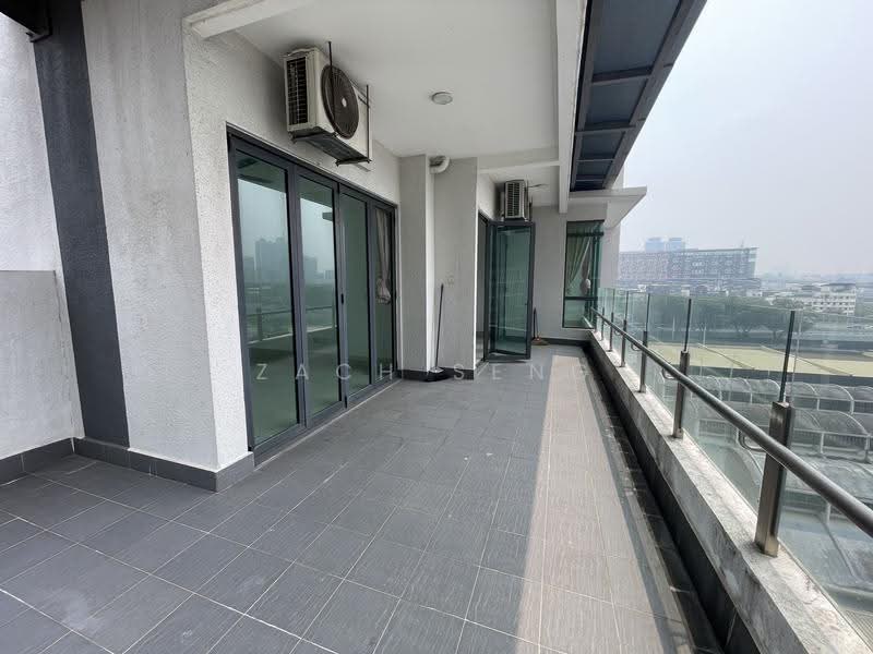 Service Residence for Rent at One Residence - Zach Seng - Balcony - PropertyGuru.com.my