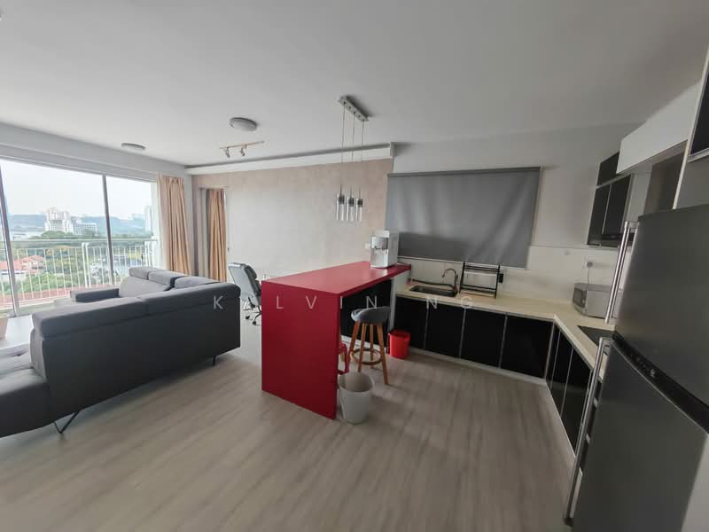 Service Residence for Rent at Ritze Perdana 2 - Kelvin Ng - Living Room - PropertyGuru.com.my