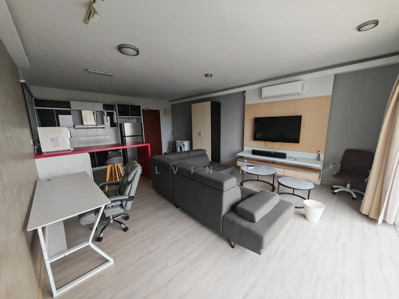 Service Residence for Rent at Ritze Perdana 2 - Kelvin Ng - Living Room - PropertyGuru.com.my