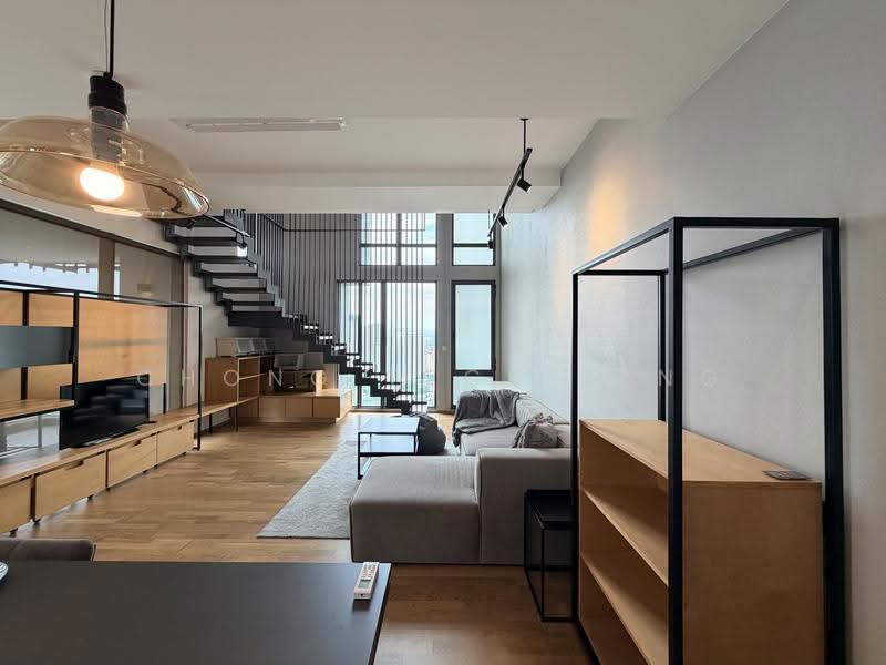 Condominium for Rent at Twy Duplex Condos - Chong Teck Seng - Living Room - PropertyGuru.com.my
