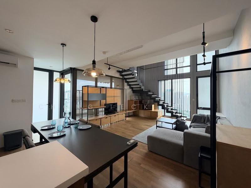 Condominium for Rent at Twy Duplex Condos - Chong Teck Seng - Living Room - PropertyGuru.com.my