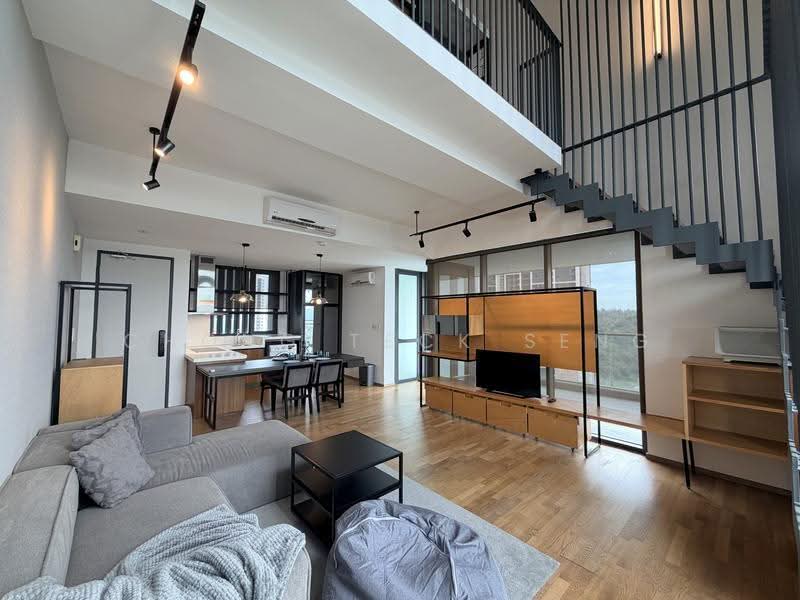 Condominium for Rent at Twy Duplex Condos - Chong Teck Seng - Living Room - PropertyGuru.com.my