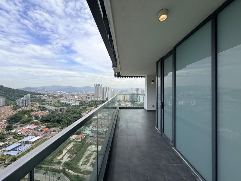Condominium for Rent at Twy Duplex Condos - Chong Teck Seng - Balcony - PropertyGuru.com.my