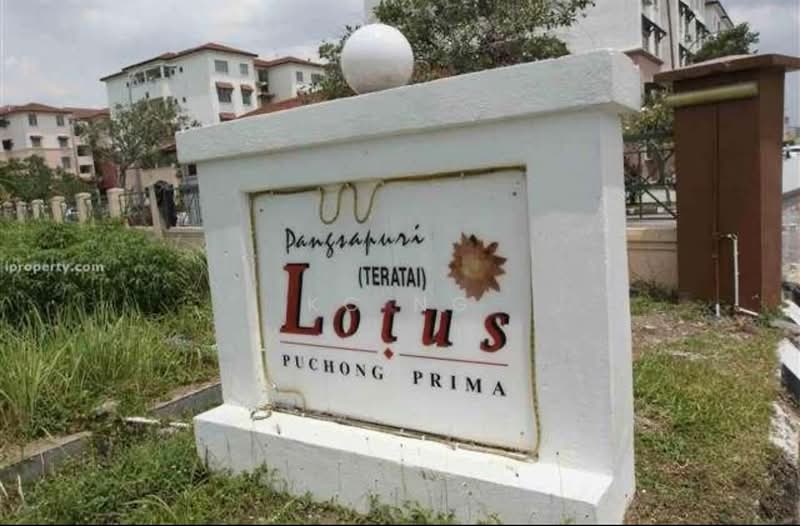 Apartment for Sale at Pangsapuri Lotus (Teratai) - KC Ng - PropertyGuru.com.my