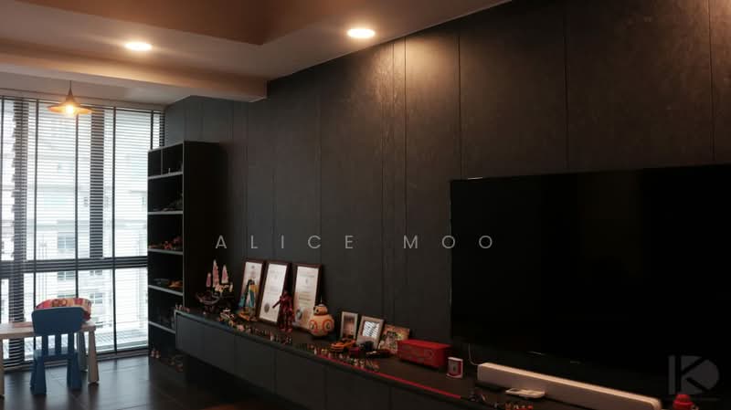 Condominium for Sale at Tiffani Kiara - Alice Moo - Living Room - PropertyGuru.com.my