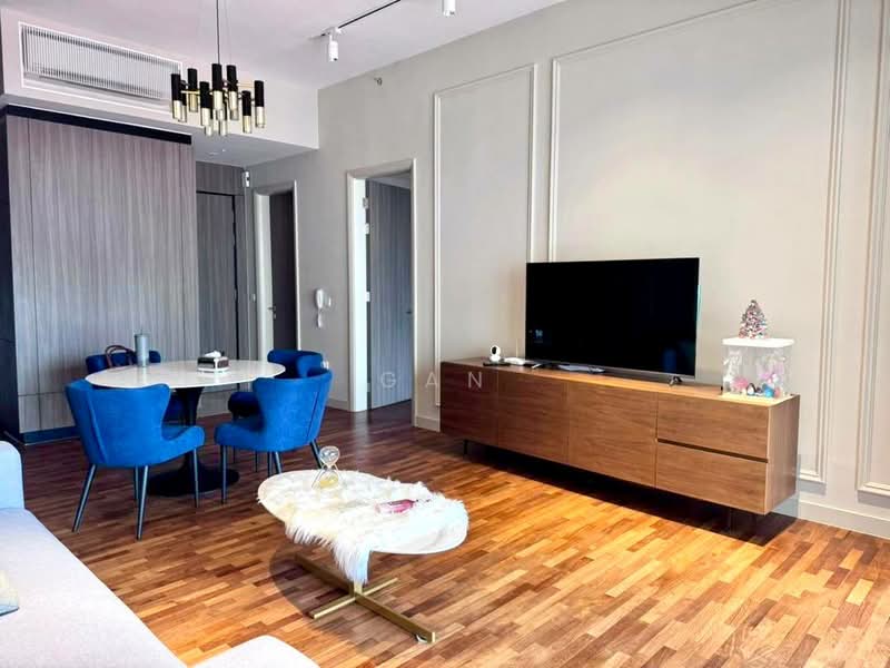 Service Residence for Rent at Straits Residences - Gan Chun Kai - Living Room - PropertyGuru.com.my