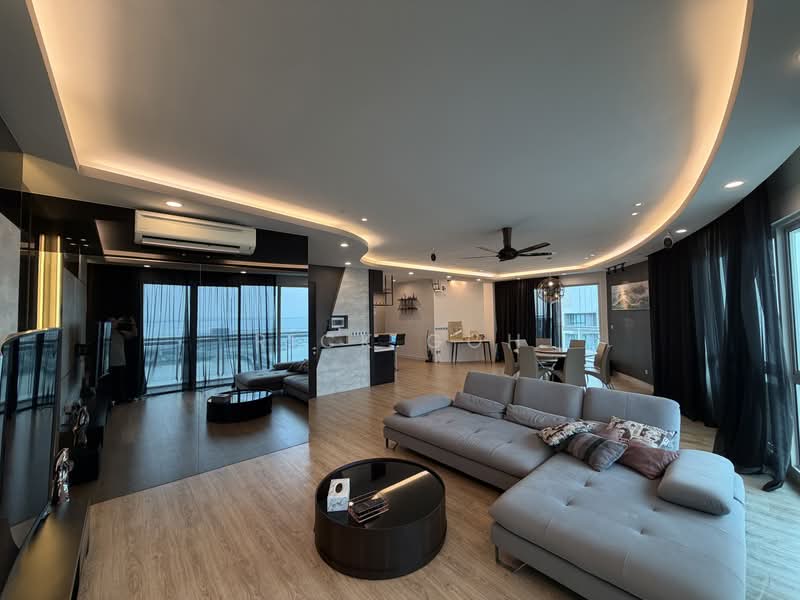 Kondominium untuk Dijual di Gurney Paragon - Rick Goh - Living Room - PropertyGuru.com.my