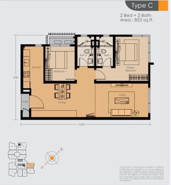 Condominium for Rent at Sunway GeoSense - Poy lian Sa - PropertyGuru.com.my