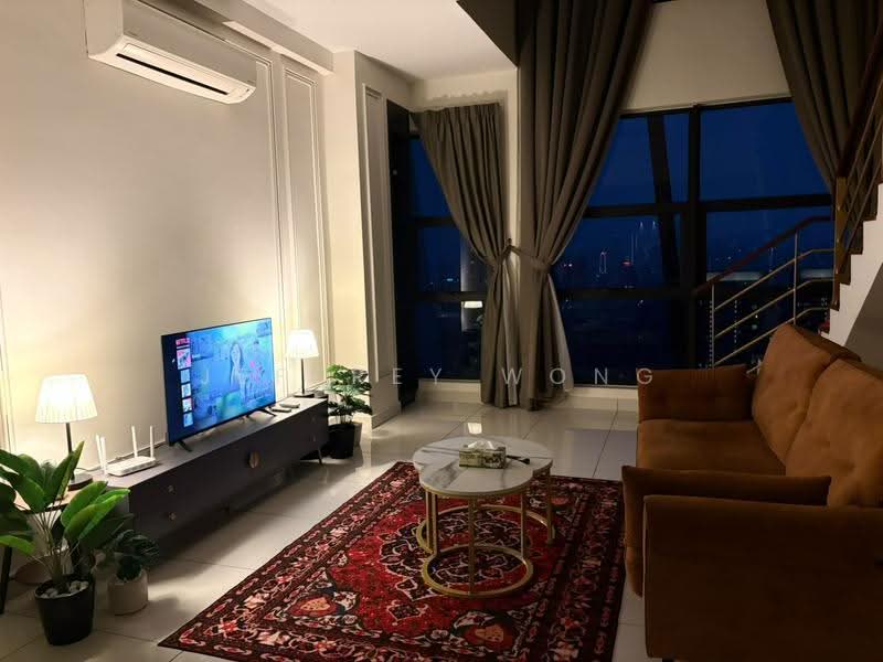 Service Residence for Rent at Arte Mont Kiara - Jeffrey Wong - Living Room - PropertyGuru.com.my