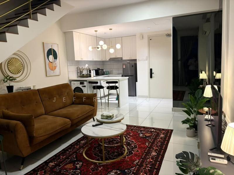 Service Residence for Rent at Arte Mont Kiara - Jeffrey Wong - Living Room - PropertyGuru.com.my