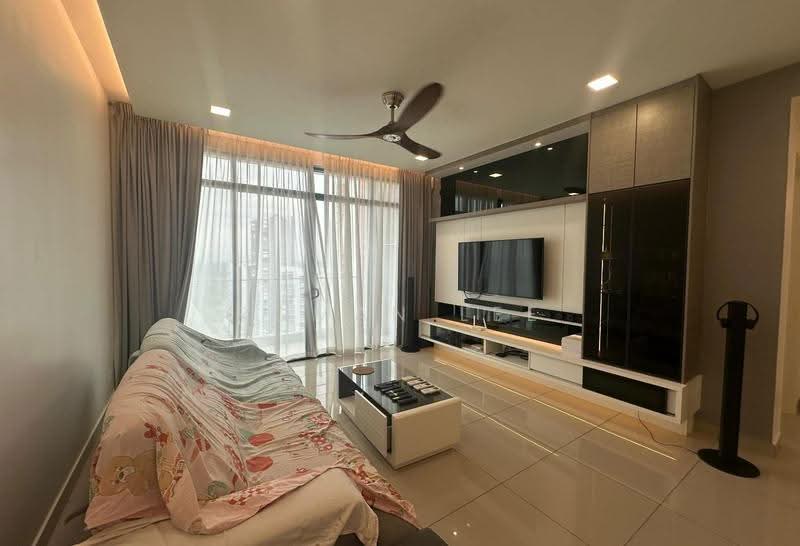 Service Residence for Rent at Conezion Residences - Roman Lee - Living Room - PropertyGuru.com.my