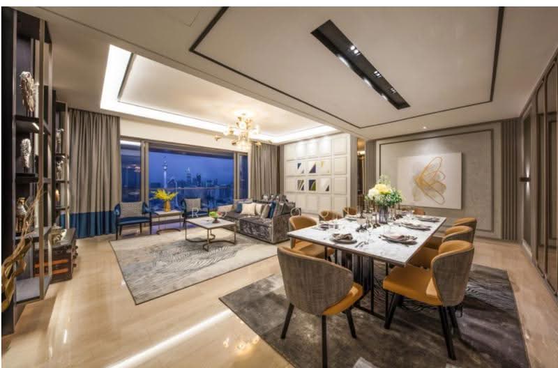 Kediaman Servis untuk Dijual di The Sentral Residences - Roy Ooi - Living Room - PropertyGuru.com.my