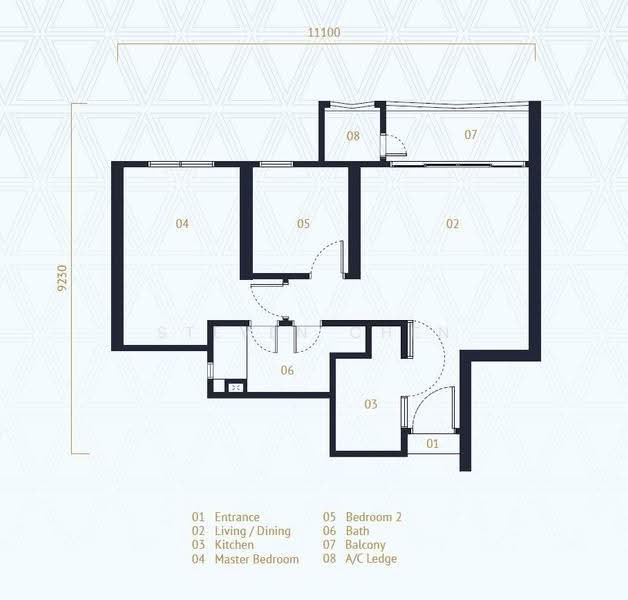 Service Residence for Rent at UNA Serviced Apartment - Steven Chen - PropertyGuru.com.my