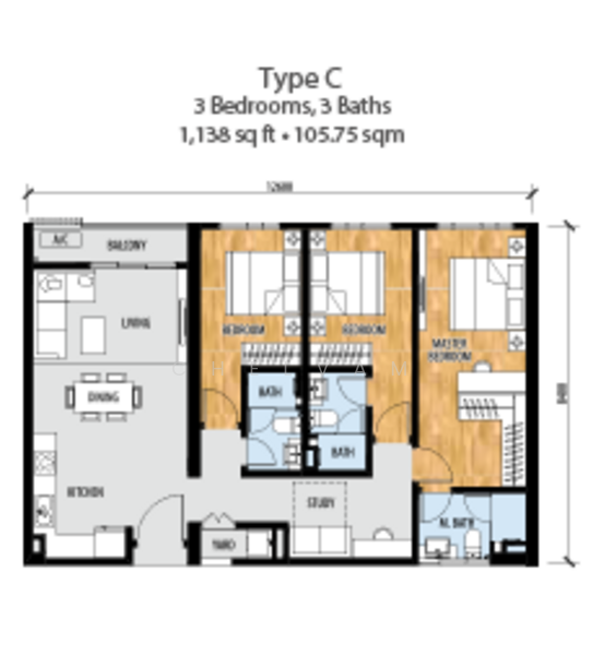 Service Residence for Rent at The Sentral Suites - Chelvam Manimuthu - PropertyGuru.com.my