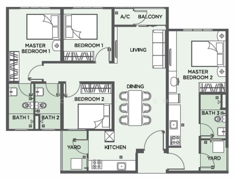 Service Residence for Sale at Aster Court - Cynthia Lim - PropertyGuru.com.my