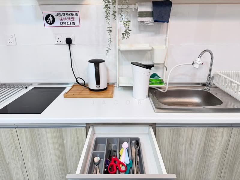 Service Residence for Rent at Core Soho Suite - Jacob Simmon - Kitchen - PropertyGuru.com.my