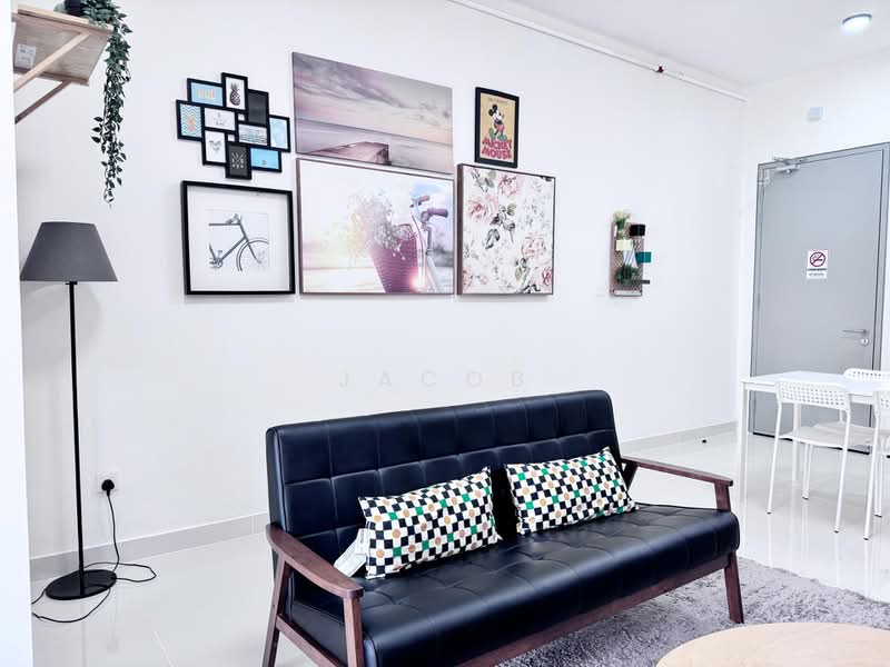 Service Residence for Rent at Core Soho Suite - Jacob Simmon - Living Room - PropertyGuru.com.my