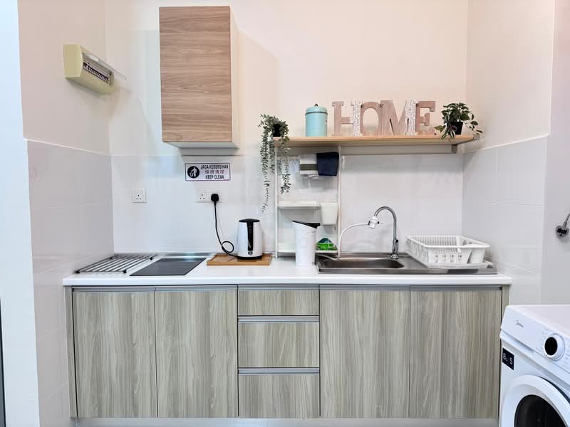 Service Residence for Rent at Core Soho Suite - Jacob Simmon - Kitchen - PropertyGuru.com.my