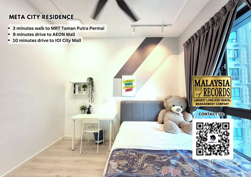 Servis Apartment untuk Disewa di Meta City - Yi Wen Lee - PropertyGuru.com.my